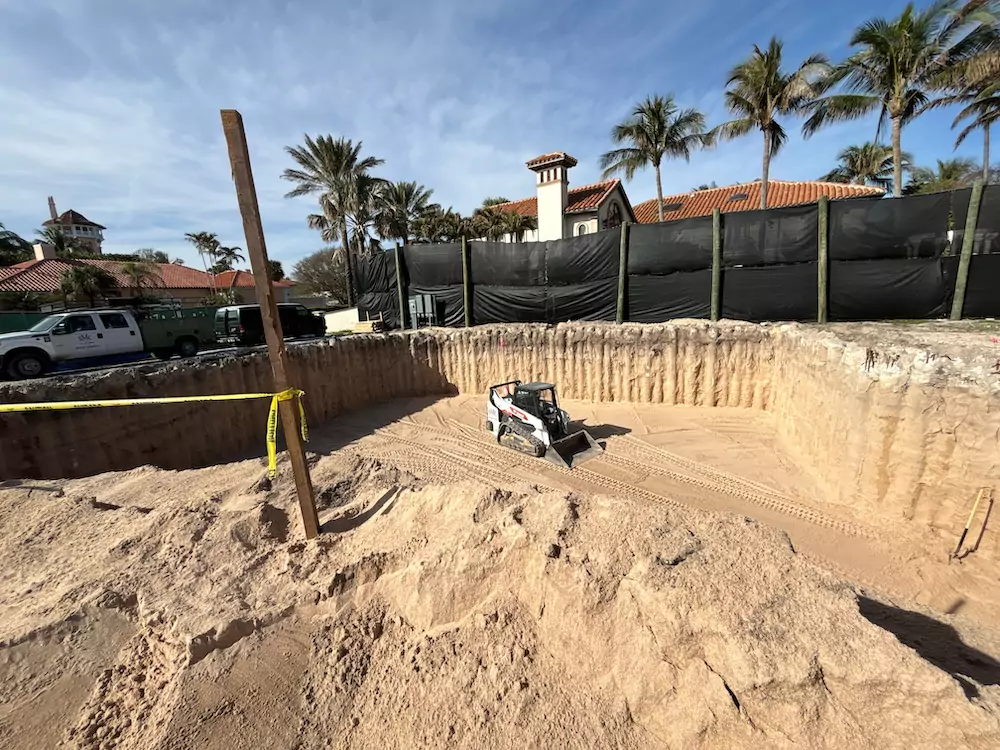 basement excavation palm beach
